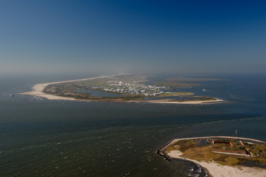 Grand Isle Port Commission aerial photo